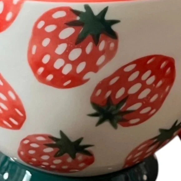 Paper Source Strawberry Oversized Tea Cup Mug Cottagecore - Picture 9 of 11